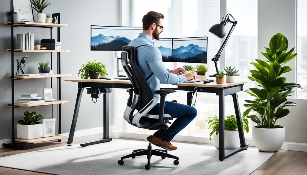 Ergonomic accessories for home office