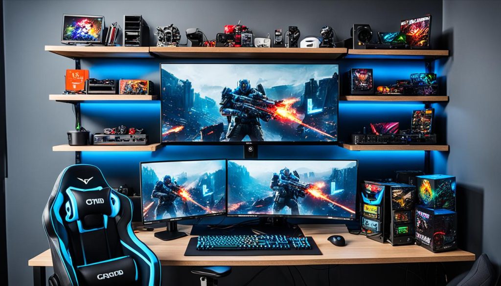 Essential elements of gaming setups