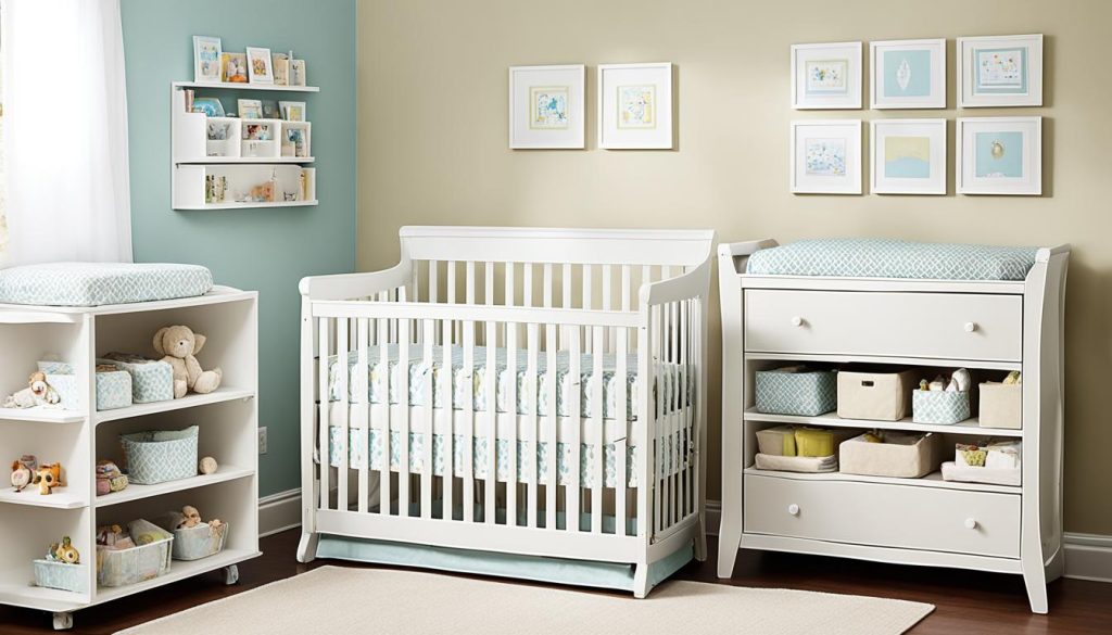 Essential nursery furniture for small spaces