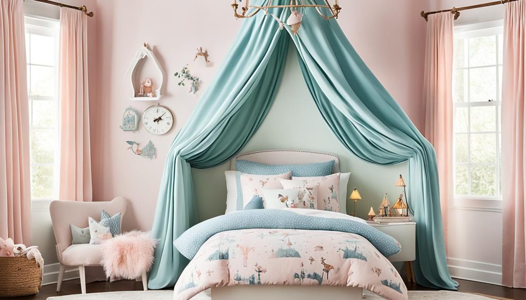 Fairy tale inspired children's bedroom