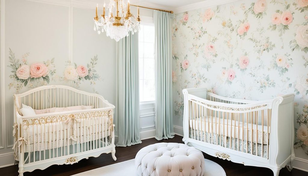 French-inspired nursery design