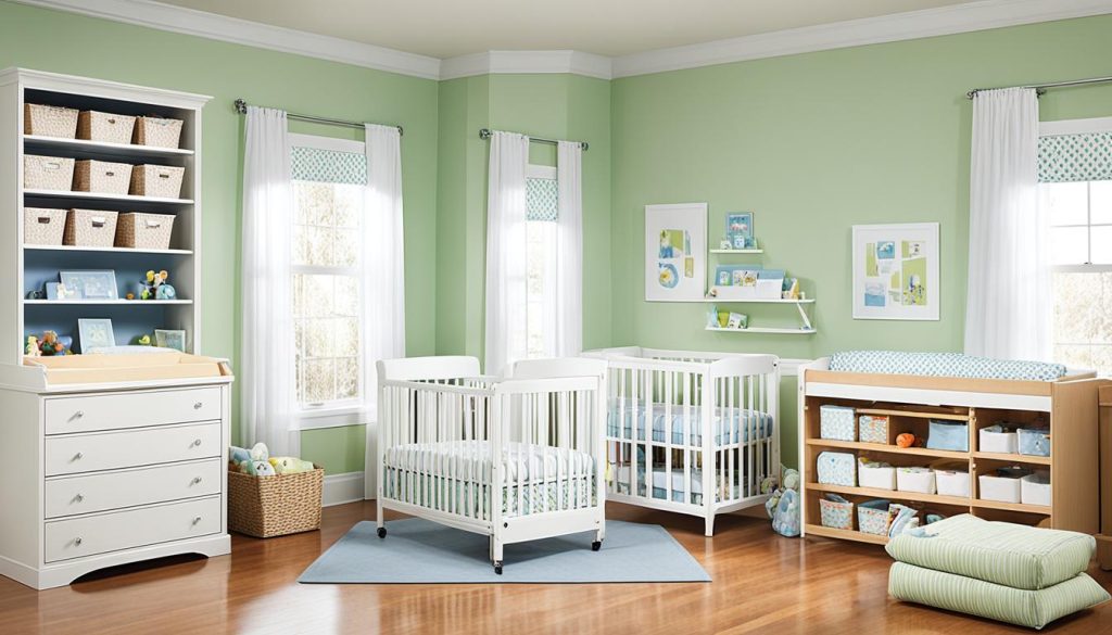 Furniture anchoring for nursery safety