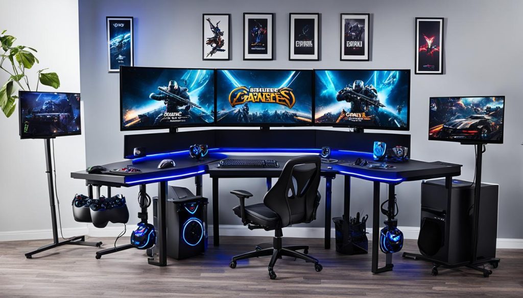 Gaming setups for teens