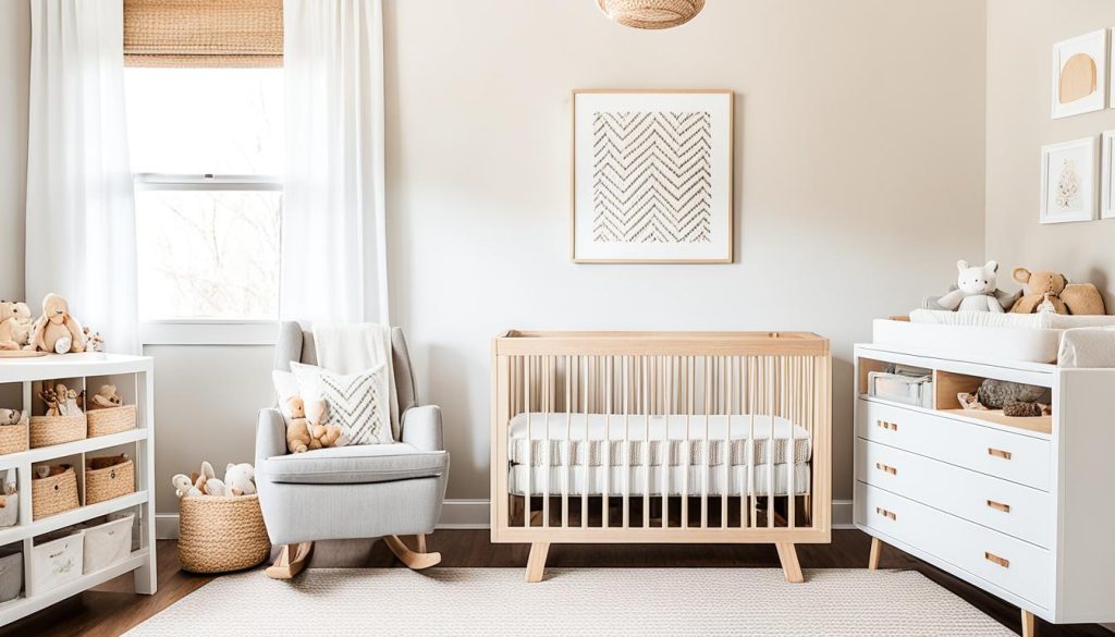 Gender-neutral nursery design