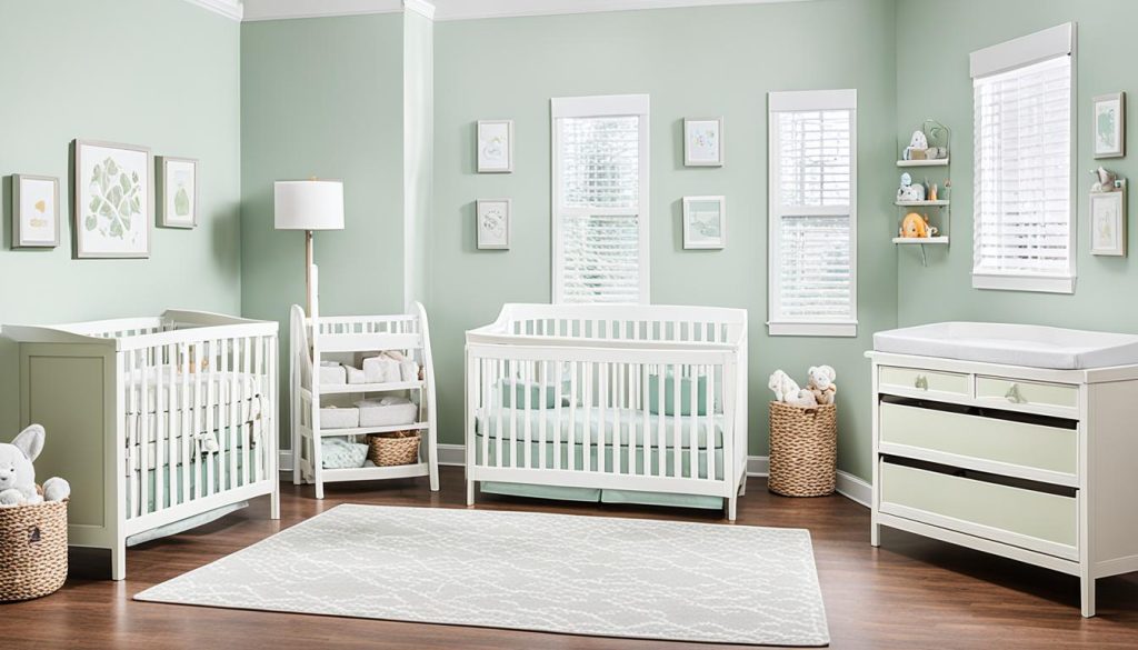 Gender-neutral nursery safety essentials