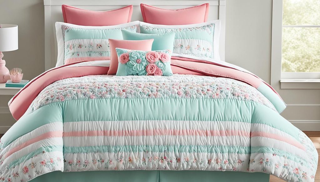 Girls comforter sets layering techniques