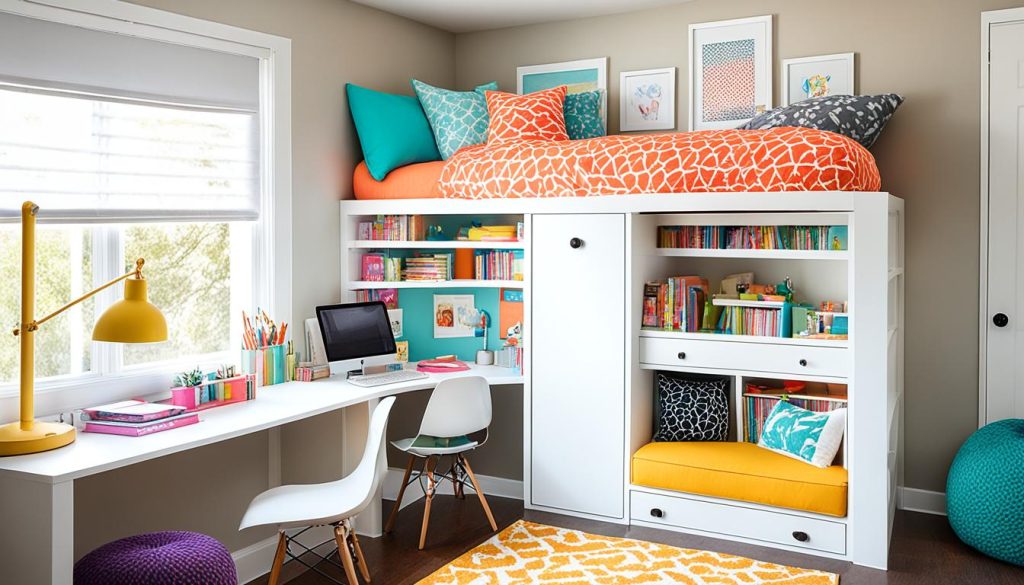 Girls' room ideas for compact spaces