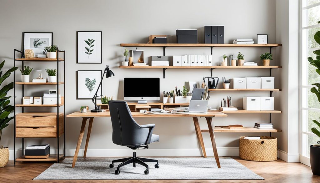 Home office organization