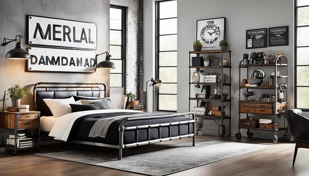 Industrial teen bedroom furniture