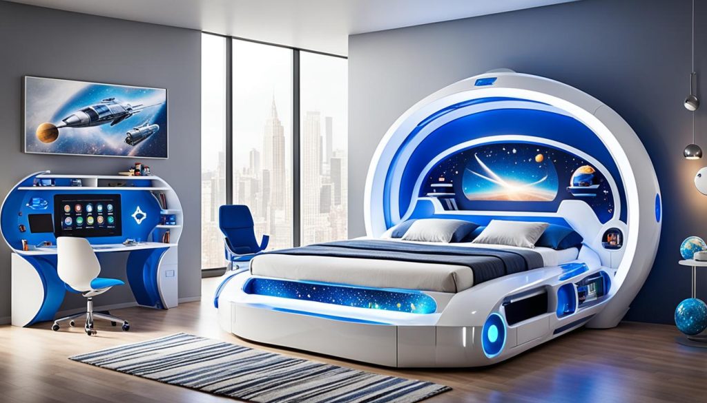 Interactive themed bedroom furniture