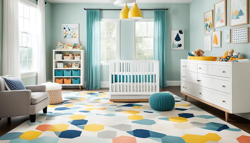 Kid-friendly floors for nursery