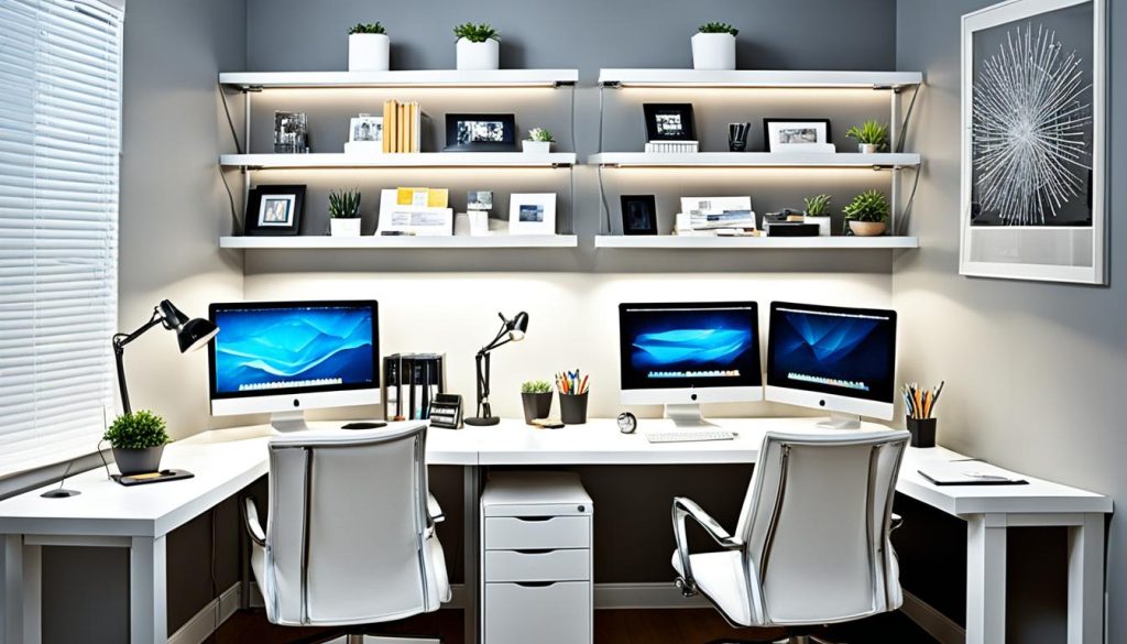 Lighting solutions for productive couples' workspaces