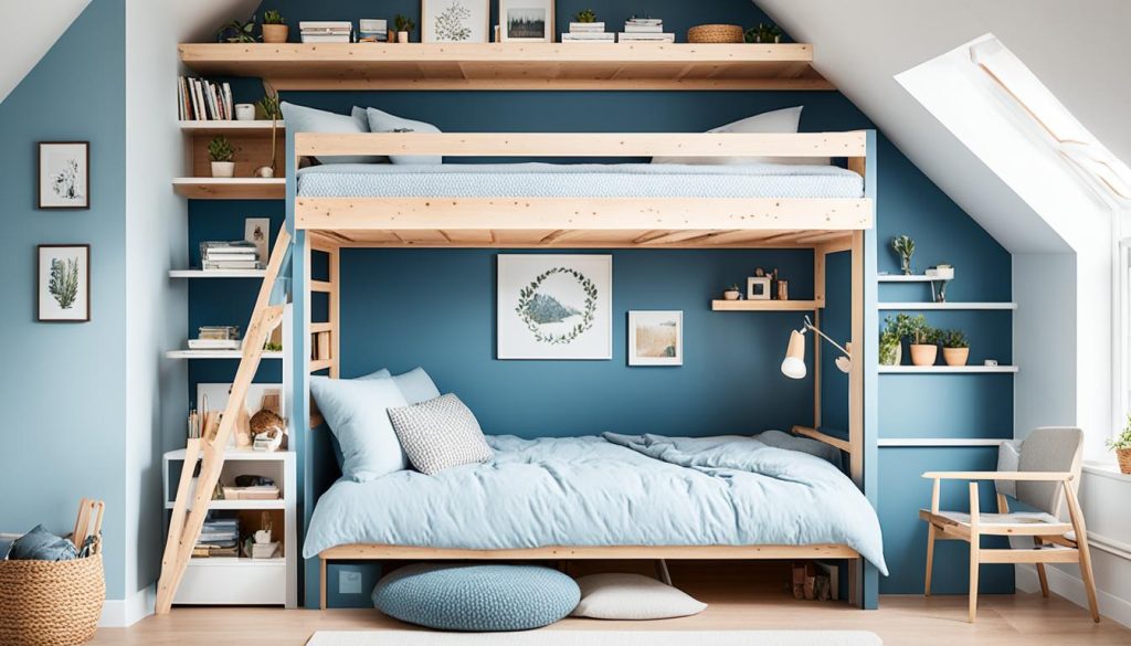 Loft bed designs for compact living