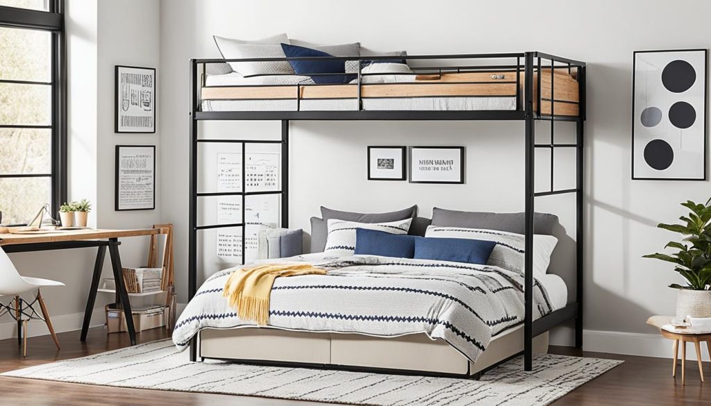 Loft bed mattress sizes for compact living essentials