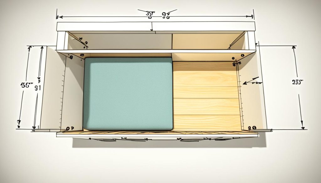 Loft bed plans measurement