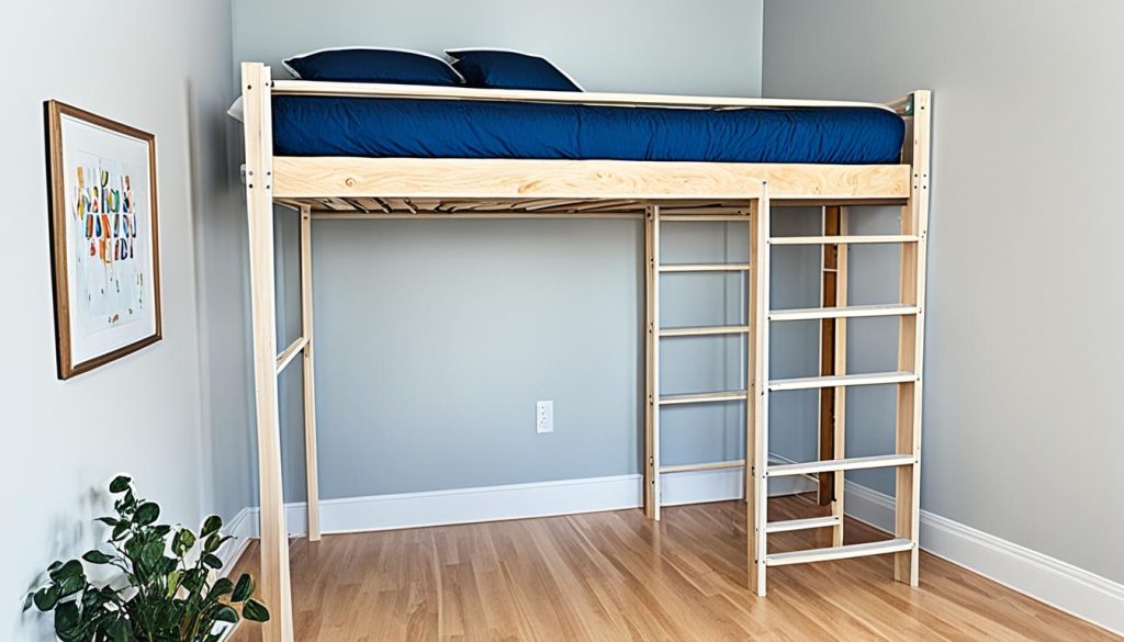 Loft bed safety features