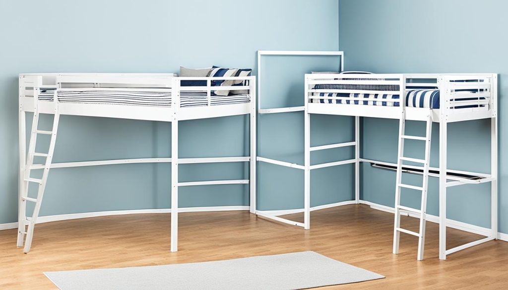 Loft bed size options