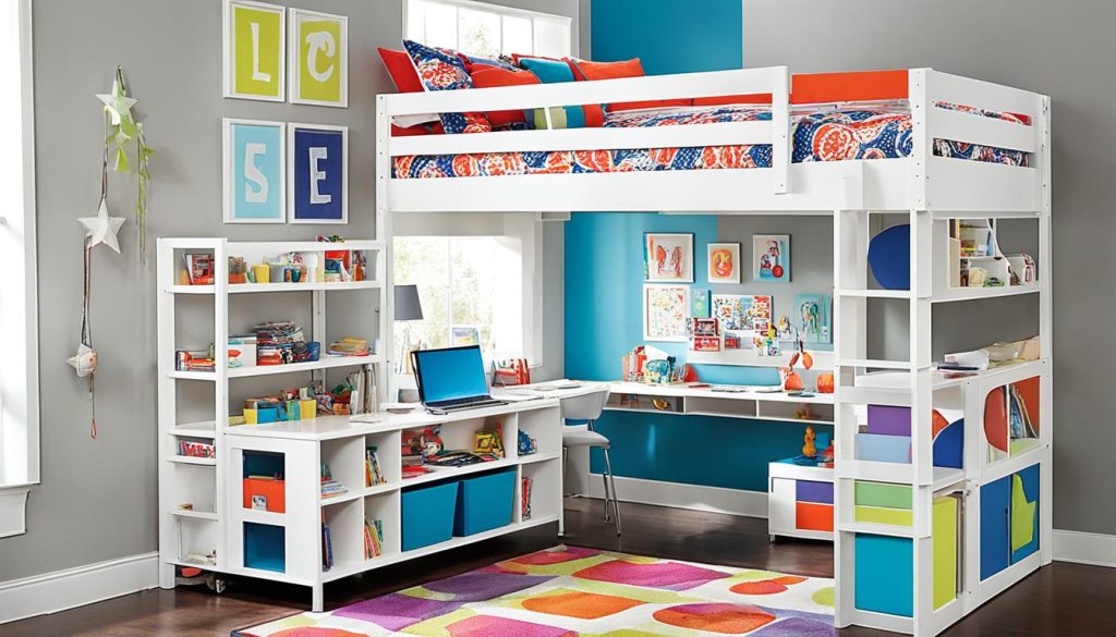 Loft bed styles and heights