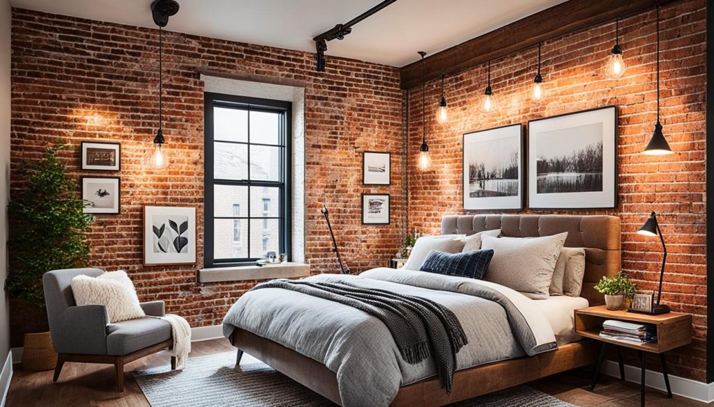 Loft bedroom lighting techniques