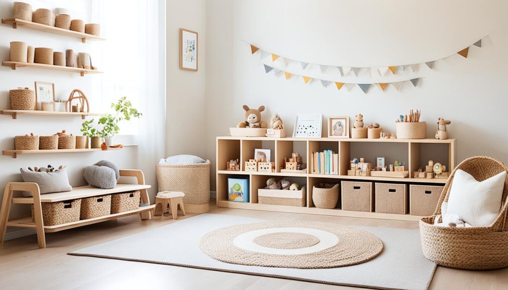 Montessori design principles in a child-centered nursery