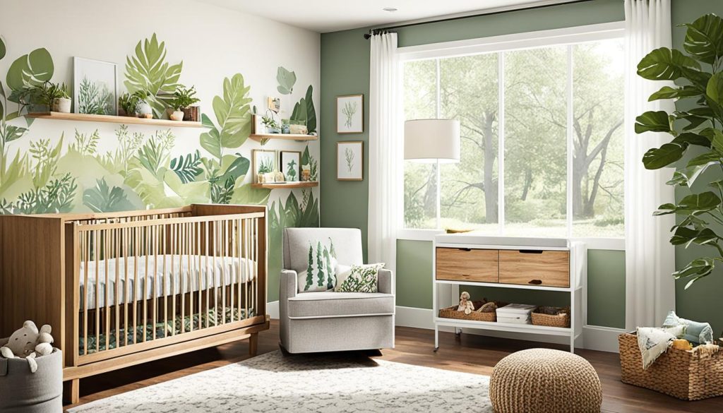 Nature-inspired nursery design