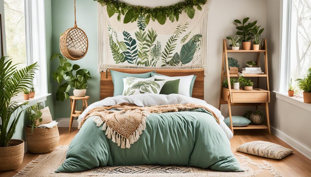 Nature-themed rooms for teens