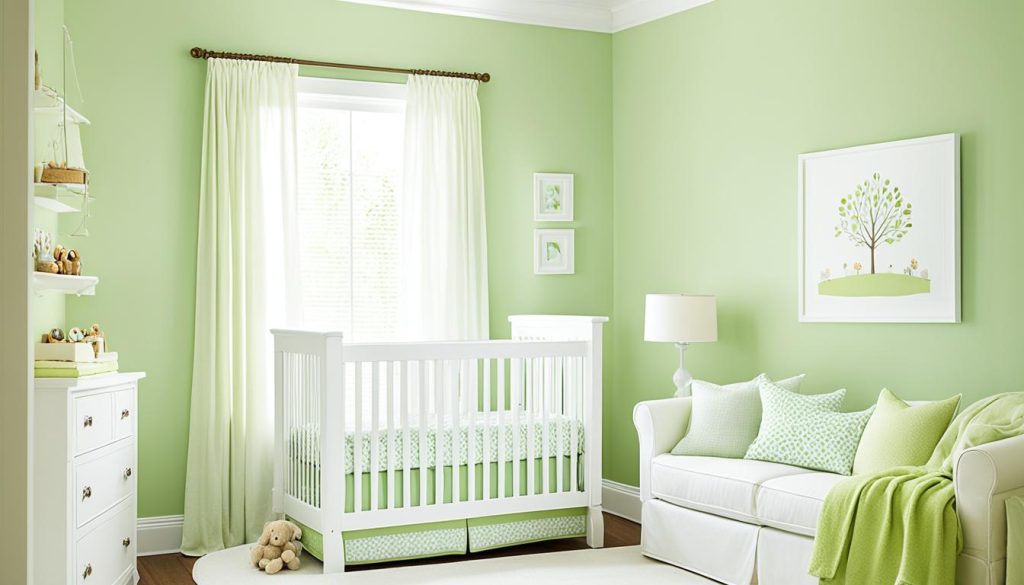 Non-toxic nursery paints