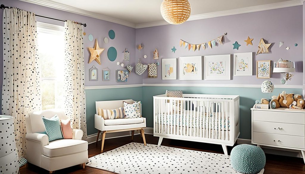 Nursery wall hangings