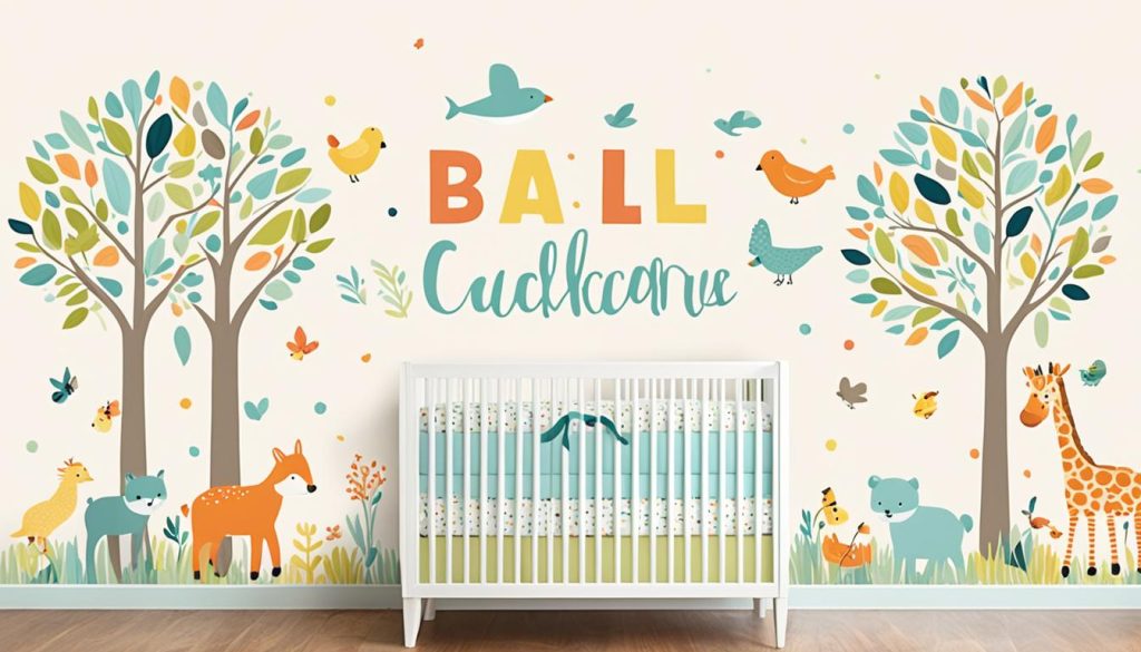 Personalized nursery wall decor