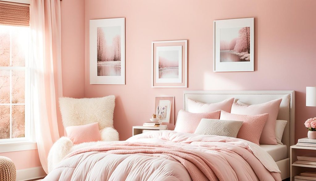 Pink in teenage bedroom color schemes