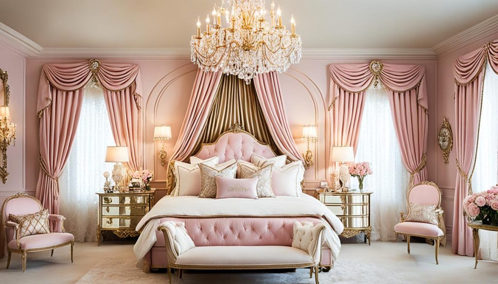 Princess-inspired bedroom makeover