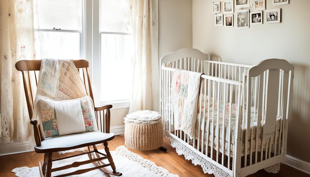 Repurposed heirlooms in nursery