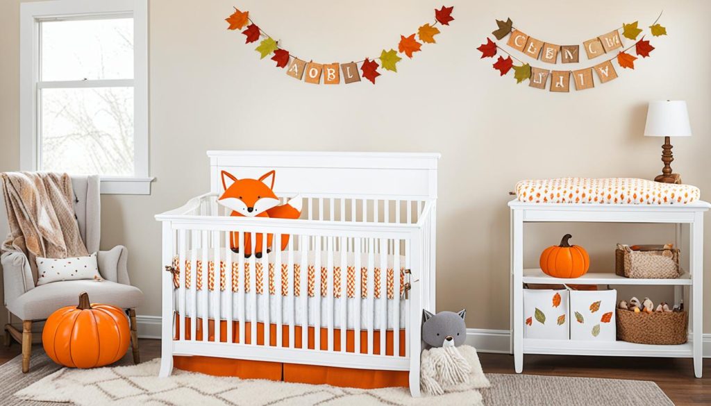 Seasonal nursery decor