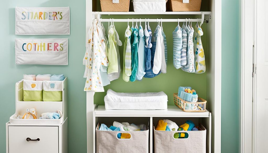 Small nursery storage ideas