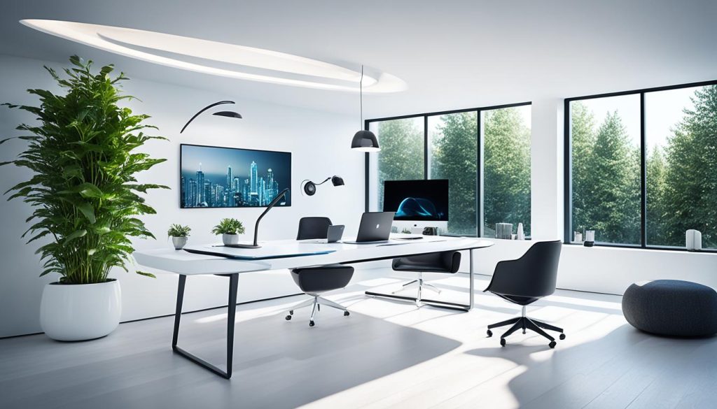 Smart home integration in office spaces