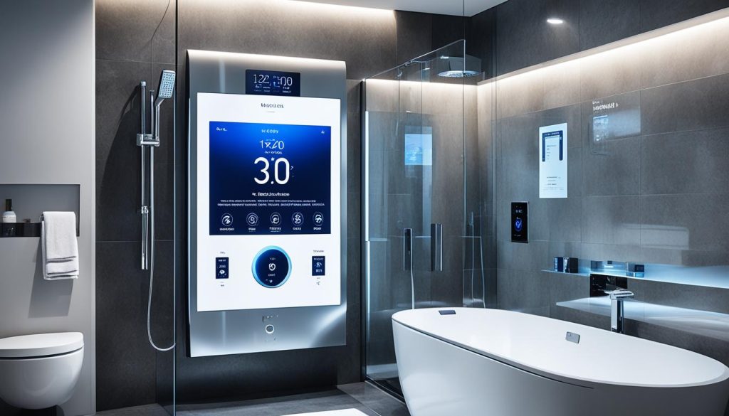 Smart technology in luxury bathrooms