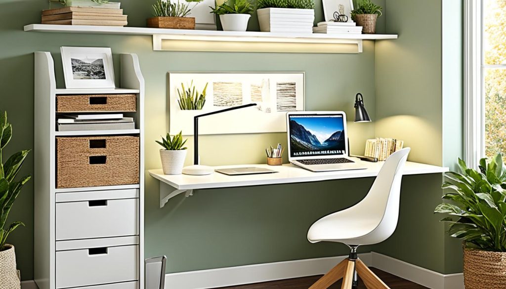 Space-efficient home offices