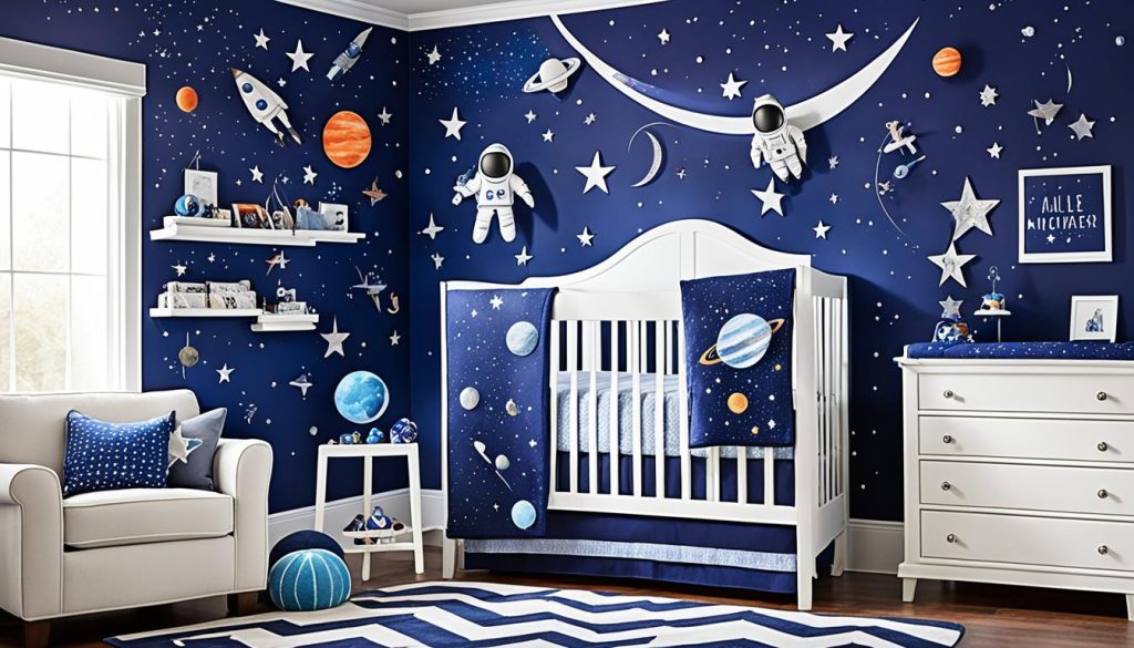 Space-themed nursery ideas