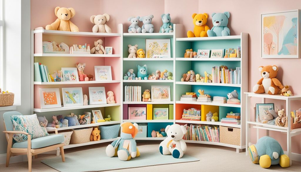 Storage solutions for toys and books