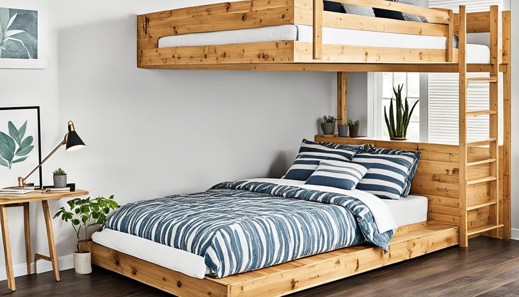 Sustainable materials for loft bed construction