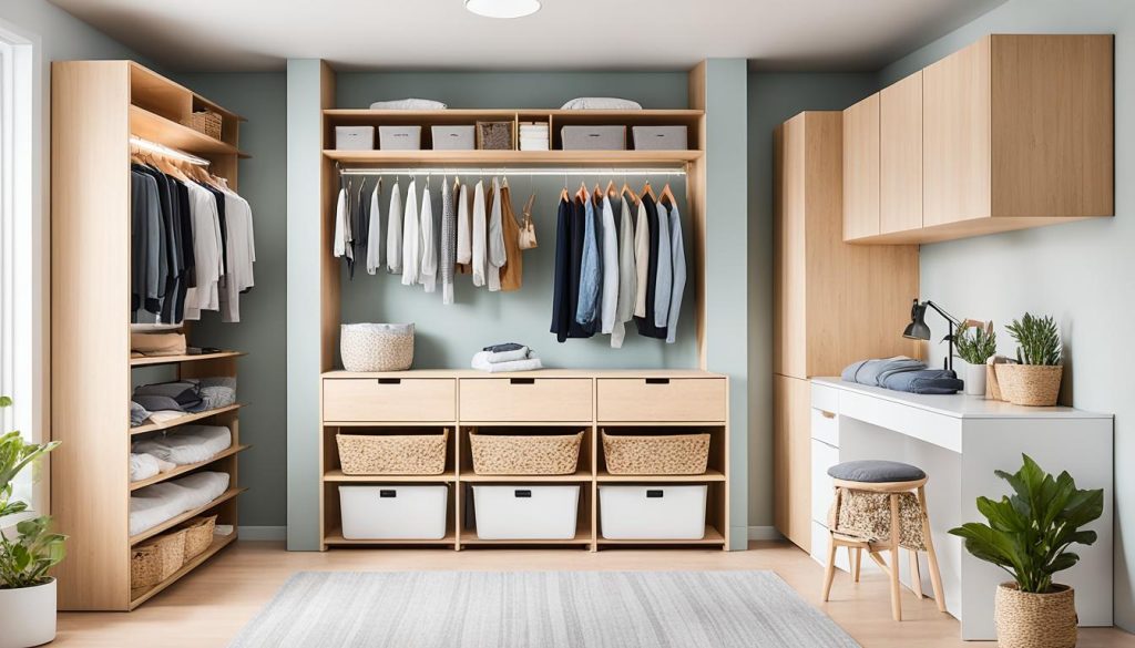 Sustainable storage solutions for teen rooms