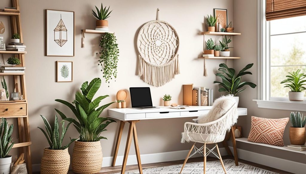 Teen bedroom decor study nook