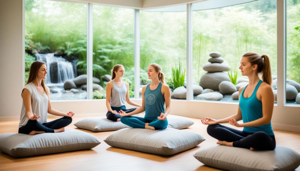 Teen wellness programs in a Zen retreat