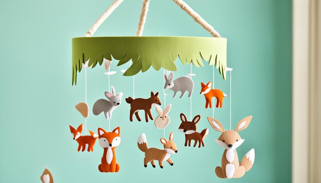 Themed nursery mobiles