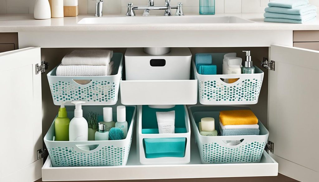 Under-sink storage solutions