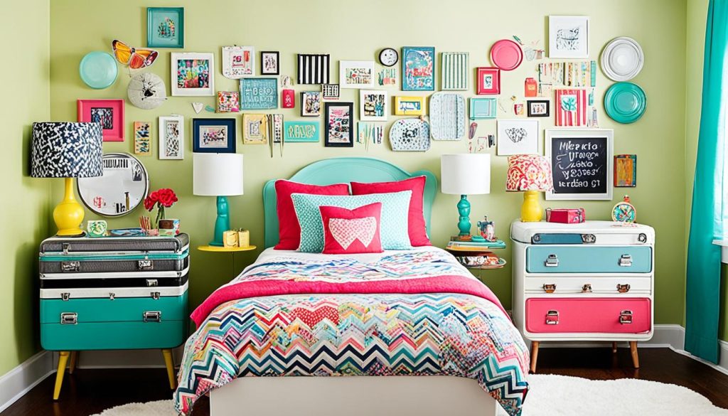 Upcycled furniture for tween bedroom ideas