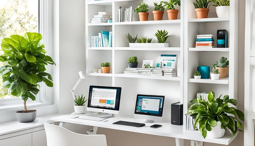 Versatile workstations for home offices