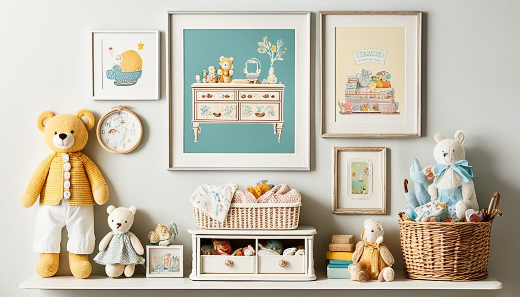 Vintage decor storage solutions