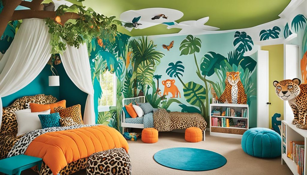 Wild and wonderful bedrooms for girls