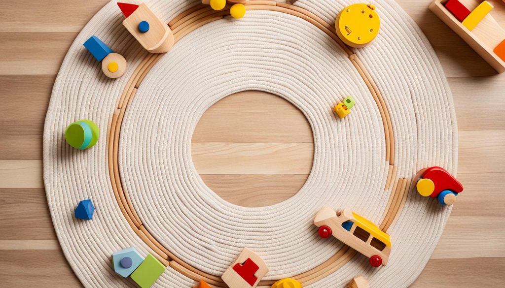 Wooden nursery toys